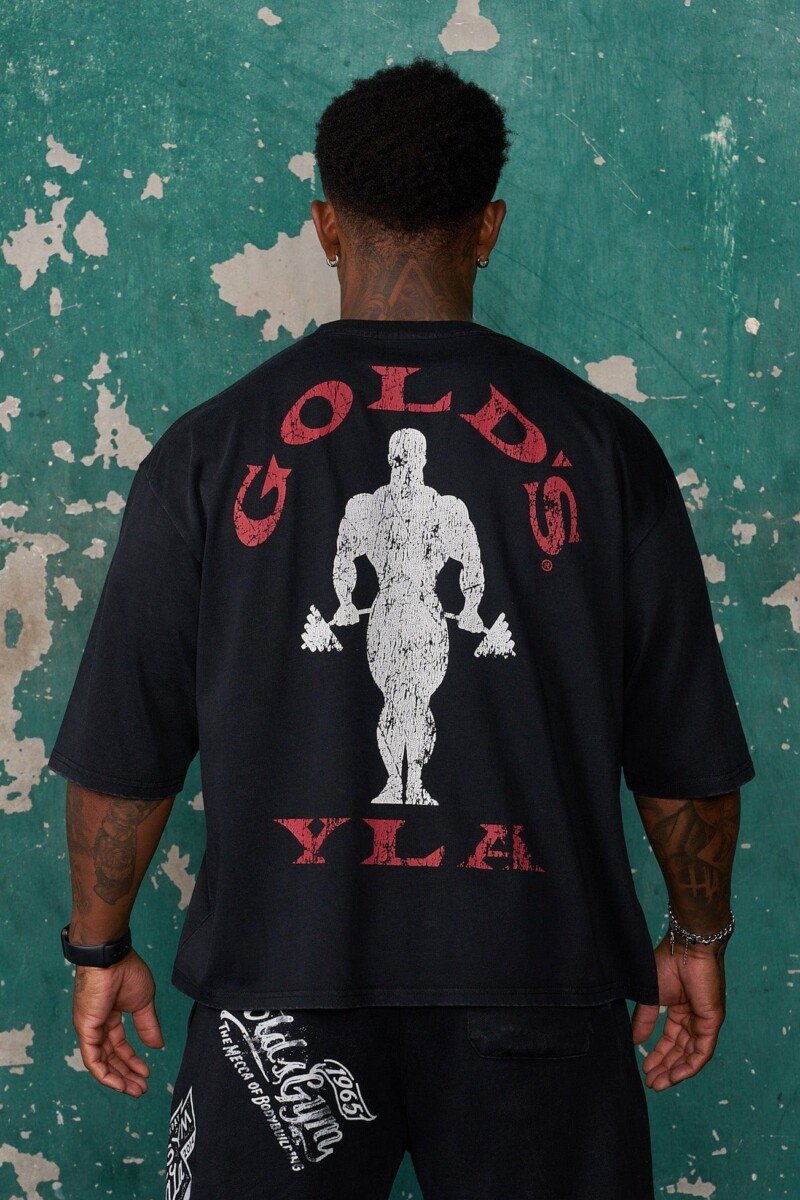 YoungLA x Golds Gym Playera Negra