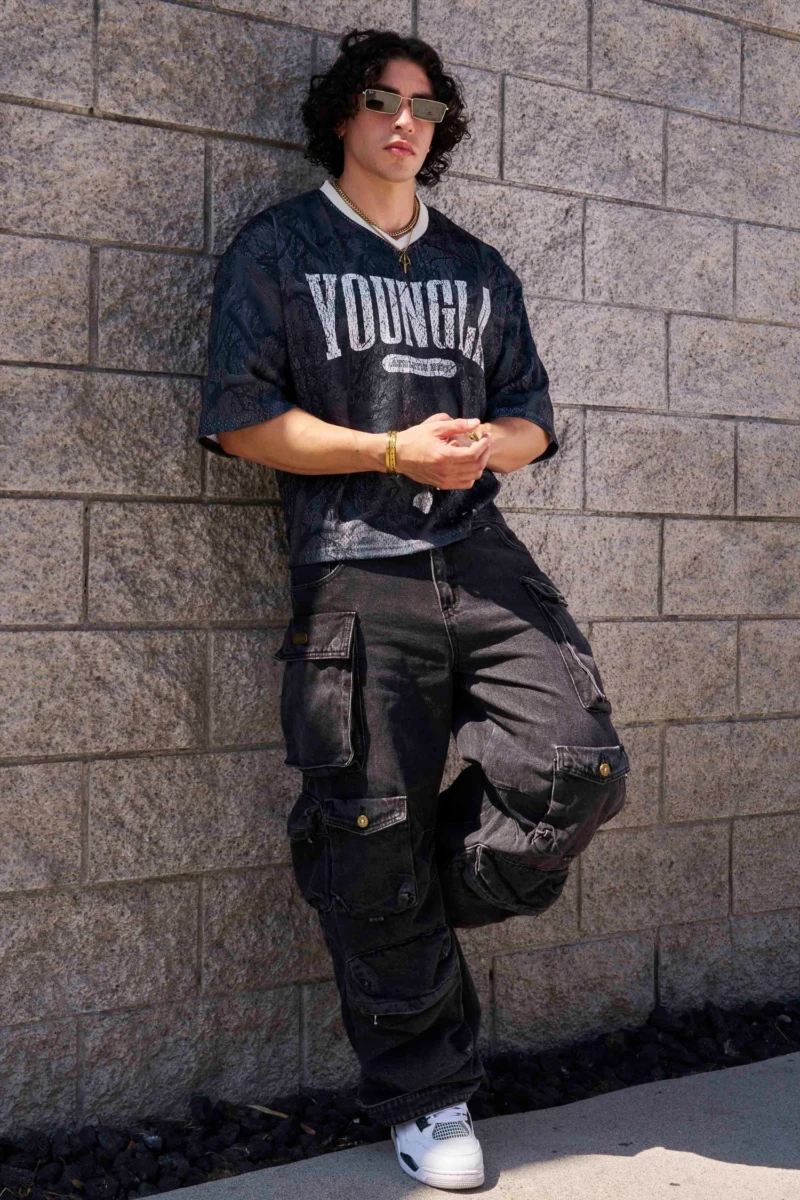 YoungLA Jogger Cargo Multibolsillos