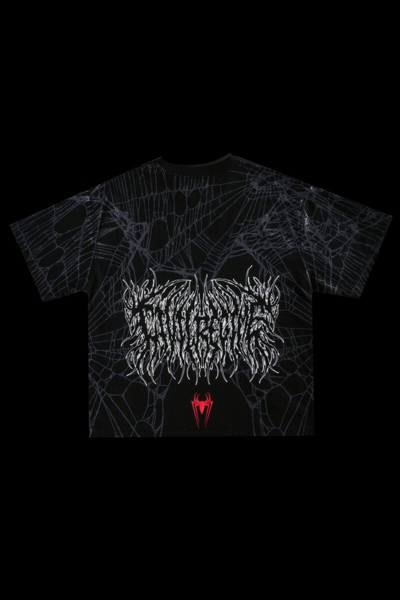 Civil Regime Man Vs Beast SBS 199X Oversized Tee in Vintage Black