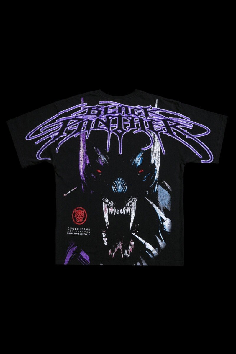 Civil Regime Return Of The King 199X Oversized Tee in Black
