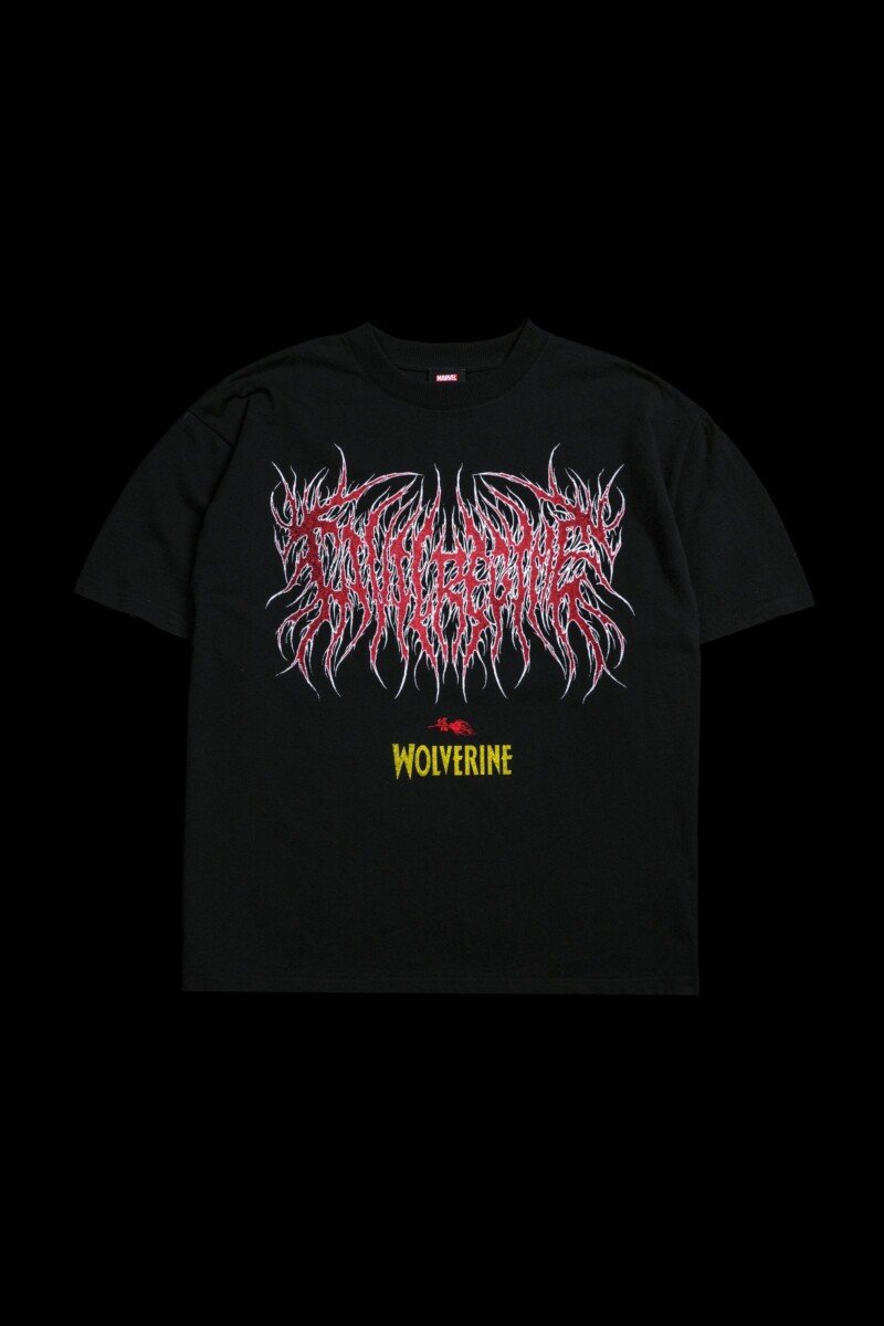 Civil Regime Wolverine Resurrected 199X Oversized Tee in Black