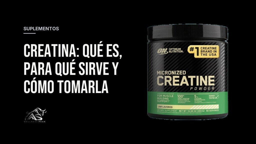 Creatina: qué es, para qué sirve y cómo tomarla