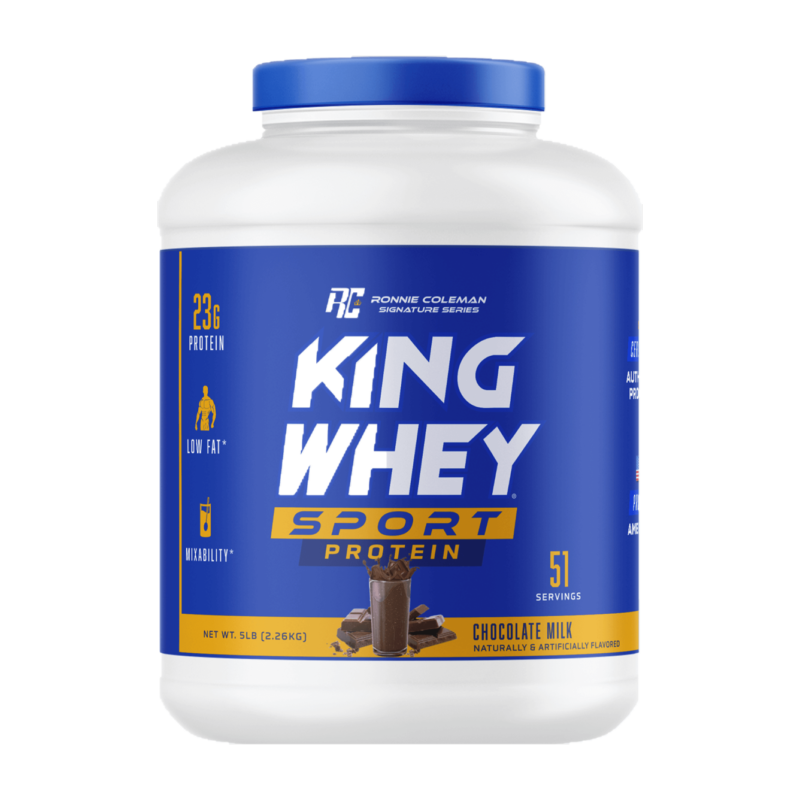 Whey Protein Ronnie Coleman King Whey Sport – Chocolate con Leche