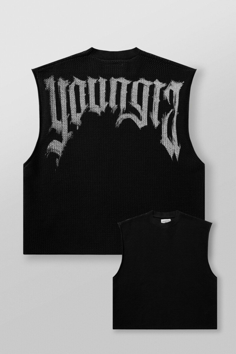YoungLA Musculosa de Punto Negra