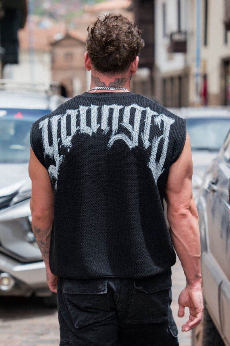 YoungLA Musculosa de Punto Negra