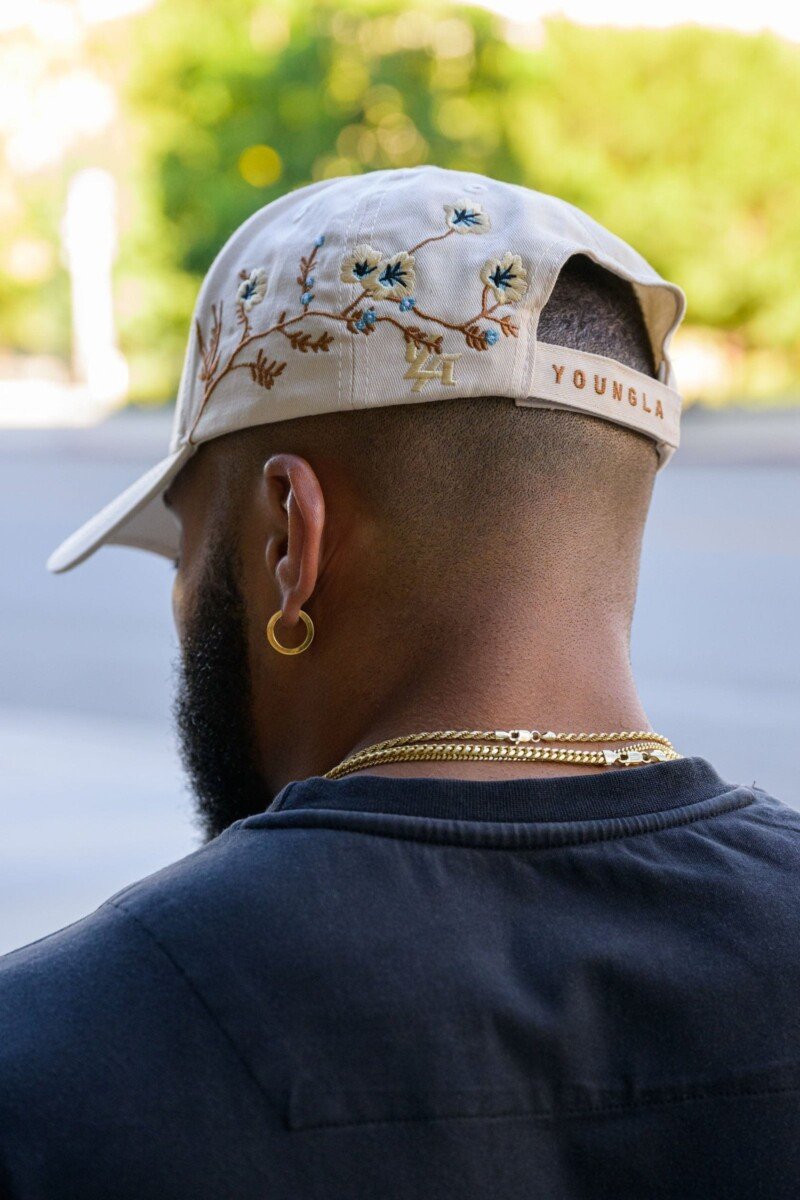 YoungLA Gorra LA Branch Crema