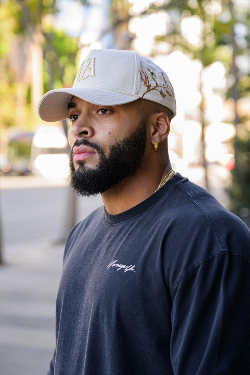 YoungLA Gorra LA Branch Crema